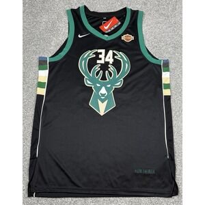 Nike Giannis Antetokounmpo Jersey M Milwaukee Bucks 34 Harley Davidson